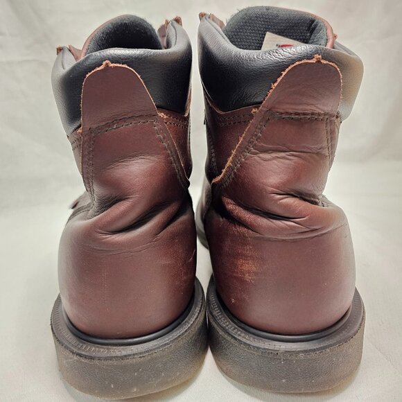 Red Wing Shoes Leather 2406 Steel Toe EH Safety Work Boots Men's Size 13 E2 - Picture 5 of 13